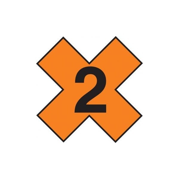 Accuform MILITARY FIRE DIVISION SYMBOLS FIRE MPG144RP MPG144RP - main